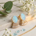 Gold plated crystal Earrings